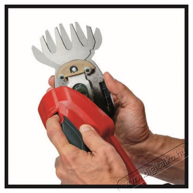 Einhell 3410370 PXC GE-CG 18 Li-Solo akku &eacute;s t&ouml;ltő n&eacute;lk&uuml;l fű- &eacute;s s&ouml;v&eacute;nyny&iacute;r&oacute; oll&oacute; H&aacute;ztart&aacute;s / Otthon / K&uuml;lt&eacute;r - K&uuml;lt&eacute;r / kerti term&eacute;k / grill - S&ouml;v&eacute;ny / k&eacute;zi fű &eacute;s lomb v&aacute;g&oacute; - 386679