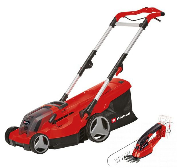 Einhell GE-CM 36/37 Li Set 2x3,0Ah PXC Akkumul&aacute;toros fűny&iacute;r&oacute; kertig&eacute;p szett H&aacute;ztart&aacute;s / Otthon / K&uuml;lt&eacute;r - K&uuml;lt&eacute;r / kerti term&eacute;k / grill - Fűny&iacute;r&oacute; / gyeplaz&iacute;t&oacute; - 392411