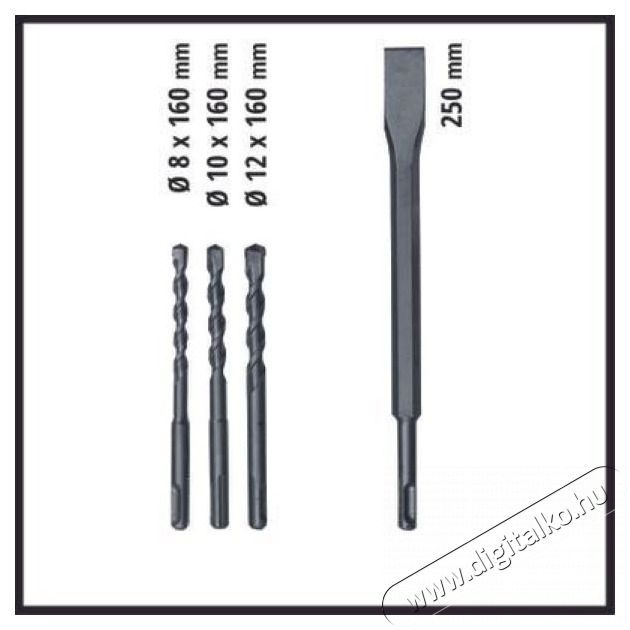 Einhell TC-RH 620 4F Kit f&uacute;r&oacute;kalap&aacute;cs H&aacute;ztart&aacute;s / Otthon / K&uuml;lt&eacute;r - Szersz&aacute;m - F&uacute;r&oacute; / f&uacute;r&oacute;kalap&aacute;cs - 398434