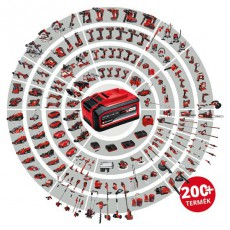 Einhell GE-CM 43 LI M KIT (2X4 0AH) akkumulátoros fűnyíró + akkumulátor (3413130) Háztartás / Otthon / Kültér - Kültér / kerti termék / grill - Fűnyíró / gyeplazító - 352356
