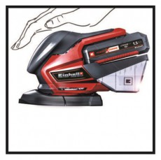Einhell 4460708 PXC TE-OS 18/150 Li-Solo akku és töltő nélkül akkumulátoros rezgőcsiszoló Háztartás / Otthon / Kültér - Szerszám - Csiszoló gép - 433134
