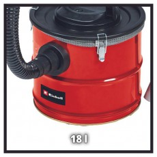 Einhell 2351661 TC-AV 1718 D hamuporszívó Háztartás / Otthon / Kültér - Porszívó / takarítógép - Hamuporszívó - 445886