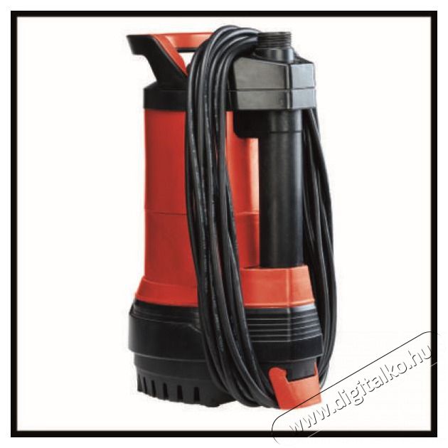 Einhell 4170425 GE-PP 5555 RB-A hord&oacute;&uuml;r&iacute;tő szivatty&uacute; H&aacute;ztart&aacute;s / Otthon / K&uuml;lt&eacute;r - K&uuml;lt&eacute;r / kerti term&eacute;k / grill - Szivatty&uacute; - 444334