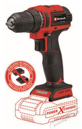 Einhell TE-CD 18/40 Li BL-Solo akkus fúró-csavarozó Háztartás / Otthon / Kültér - Szerszám - Csavarhúzó / kulcs / fúró / szerszám készlet - 445884