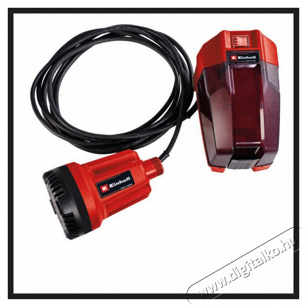 Einhell 4181500 PXC GE-SP 18 Li-Solo akku &eacute;s t&ouml;ltő n&eacute;lk&uuml;l akkumul&aacute;toros b&uacute;v&aacute;rszivatty&uacute; H&aacute;ztart&aacute;s / Otthon / K&uuml;lt&eacute;r - K&uuml;lt&eacute;r / kerti term&eacute;k / grill - Szivatty&uacute; - 415577