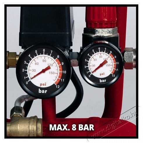 Einhell TC-AC 270/50/8 KOMPRESSZOR H&aacute;ztart&aacute;s / Otthon / K&uuml;lt&eacute;r - Szersz&aacute;m - Kompresszor - 517049