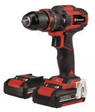 Einhell TE-CD 18/40 LI-I +64 (2X2,0 AH) AKKUS FÚRÓ-CSAVAROZÓ KÉSZLET Háztartás / Otthon / Kültér - Szerszám - Csavarhúzó / kulcs / fúró / szerszám készlet - 517994