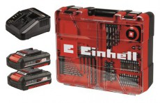 Einhell TE-CD 18/40 LI-I +64 (2X2,0 AH) AKKUS FÚRÓ-CSAVAROZÓ KÉSZLET Háztartás / Otthon / Kültér - Szerszám - Csavarhúzó / kulcs / fúró / szerszám készlet - 517994