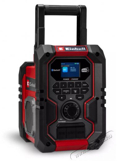 Einhell R&aacute;dio AKU TE-CR 18 Li DAB+/FM/BT - Solo, IP 65, 3407995 (bez AKU) Audio-Video / Hifi / Multim&eacute;dia - R&aacute;di&oacute; / &oacute;r&aacute;s r&aacute;di&oacute; - Hordozhat&oacute;, zseb-, t&aacute;ska r&aacute;di&oacute; - 523489