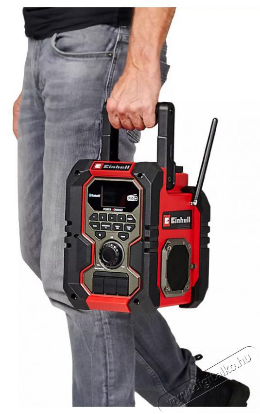 Einhell R&aacute;dio AKU TE-CR 18 Li DAB+/FM/BT - Solo, IP 65, 3407995 (bez AKU) Audio-Video / Hifi / Multim&eacute;dia - R&aacute;di&oacute; / &oacute;r&aacute;s r&aacute;di&oacute; - Hordozhat&oacute;, zseb-, t&aacute;ska r&aacute;di&oacute; - 523489