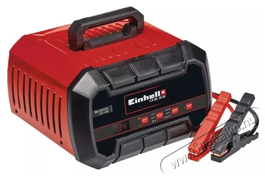 Einhell CE-BC 30 M Akkut&ouml;ltő   ind&iacute;t&aacute;sr&aacute;seg&iacute;t&eacute;s funkci&oacute;, mikroprocesszorral Aut&oacute;hifi / Aut&oacute; felszerel&eacute;s - Aut&oacute;s / aut&oacute;hifi kieg&eacute;sz&iacute;tő - Aut&oacute; akkumul&aacute;tor t&ouml;ltő - 531747