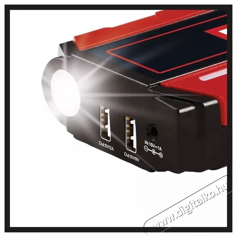 Einhell CE-JS 12 1 Jump-Start   Powerbank, 3&times; 3700 mAh kapacit&aacute;s ind&iacute;t&aacute;sr&aacute;seg&iacute;tő-powerbank Aut&oacute;hifi / Aut&oacute; felszerel&eacute;s - Aut&oacute;s / aut&oacute;hifi kieg&eacute;sz&iacute;tő - Aut&oacute; akkumul&aacute;tor t&ouml;ltő - 531749