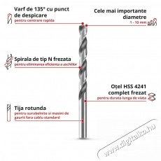Einhell 19 r&eacute;szes f&eacute;m f&uacute;r&oacute;k&eacute;szlet H&aacute;ztart&aacute;s / Otthon / K&uuml;lt&eacute;r - Szersz&aacute;m - Kieg&eacute;sz&iacute;tő, tartoz&eacute;k - 535155