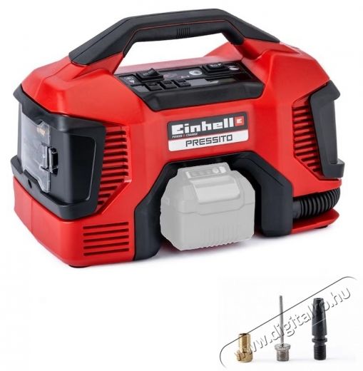 Einhell TE-AC 18/11 LiAC - Solo PXC Pressito akkus hibrid kompresszor H&aacute;ztart&aacute;s / Otthon / K&uuml;lt&eacute;r - Szersz&aacute;m - Kompresszor - 535141