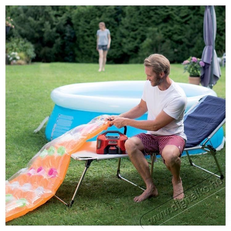 Einhell TE-AC 18/11 LiAC - Solo PXC Pressito akkus hibrid kompresszor H&aacute;ztart&aacute;s / Otthon / K&uuml;lt&eacute;r - Szersz&aacute;m - Kompresszor - 535141