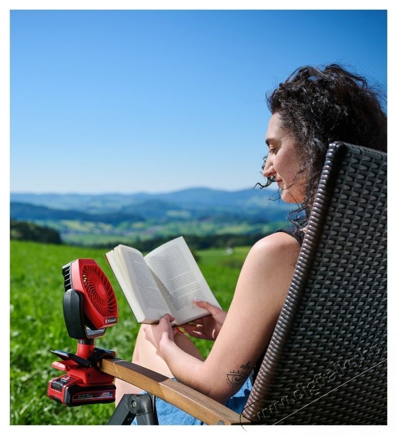 Einhell GC-CF 18/110 Li-Solo Power X-Change akkus hordozhat&oacute; ventil&aacute;tor H&aacute;ztart&aacute;s / Otthon / K&uuml;lt&eacute;r - Ventil&aacute;tor / L&eacute;gkondicion&aacute;l&oacute; - Asztali ventil&aacute;tor - 535161