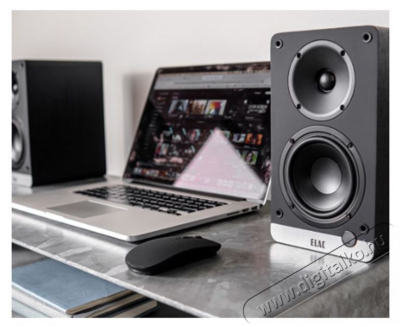 ELAC Debut Connex DCB 41, fekete hangsz&oacute;r&oacute; Audio-Video / Hifi / Multim&eacute;dia - Hangfal - Hangfalszett - Hangfalszett - 523492