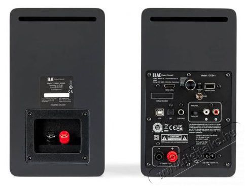 ELAC Debut Connex DCB 41, fekete hangsz&oacute;r&oacute; Audio-Video / Hifi / Multim&eacute;dia - Hangfal - Hangfalszett - Hangfalszett - 523492