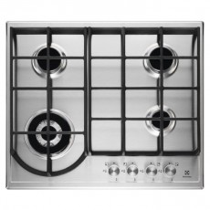 Electrolux EGH6343BOX gázfőzőlap Konyhai termékek - Sütő-főzőlap, tűzhely (beépíthető) - Gázfőzőlap (beépíthető) - 295133