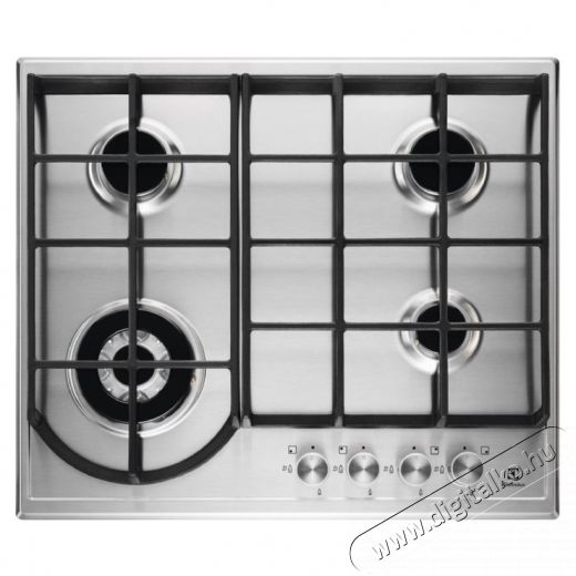 Electrolux EGH6343BOX gázfőzőlap Konyhai termékek - Sütő-főzőlap, tűzhely (beépíthető) - Gázfőzőlap (beépíthető) - 295133