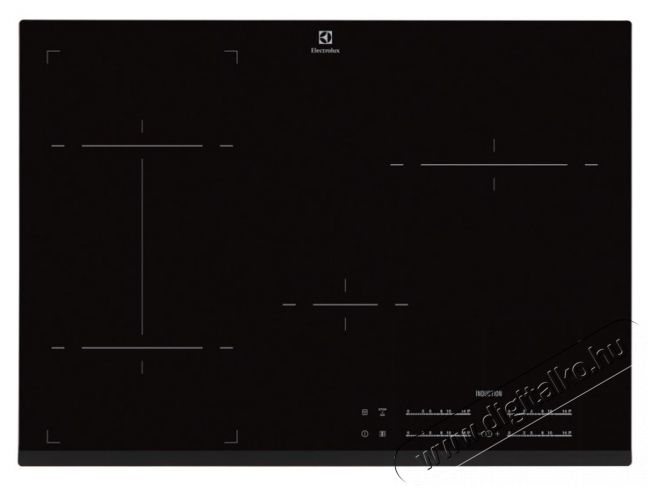 Electrolux EHI7543FOK indukciós főzőlap Konyhai termékek - Sütő-főzőlap, tűzhely (beépíthető) - Indukciós főzőlap (beépíthető) - 301976