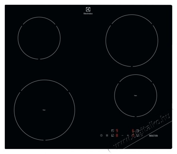 Electrolux EIT60428C indukciós főzőlap Konyhai termékek - Sütő-főzőlap, tűzhely (beépíthető) - Indukciós főzőlap (beépíthető) - 353833