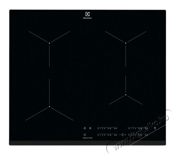 Electrolux EIT61443B beépíthető indukciós főzőlap Konyhai termékek - Sütő-főzőlap, tűzhely (beépíthető) - Indukciós főzőlap (beépíthető) - 340615