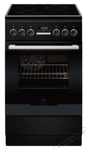 Electrolux EKC54552OK elektromos tűzhely Konyhai termékek - Sütő-főzőlap, tűzhely (szabadonálló) - Elektromos tűzhely (szabadonálló) - 285775