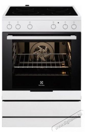 Electrolux EKC6030BOW elektromos tűzhely Konyhai termékek - Sütő-főzőlap, tűzhely (szabadonálló) - Elektromos tűzhely (szabadonálló) - 361543