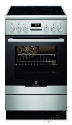 Electrolux EKI54500OX elektromos tűzhely Konyhai termékek - Sütő-főzőlap, tűzhely (szabadonálló) - Elektromos tűzhely (szabadonálló) - 298568