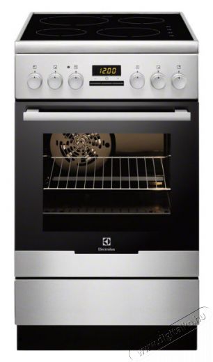 Electrolux EKI54550OX elektromos tűzhely Konyhai termékek - Sütő-főzőlap, tűzhely (szabadonálló) - Elektromos tűzhely (szabadonálló) - 285777