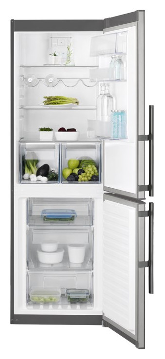 Electrolux EN3453OOX hűtőszekrény Konyhai termékek - Hűtő, fagyasztó (szabadonálló) - Alulfagyasztós kombinált hűtő - 288363