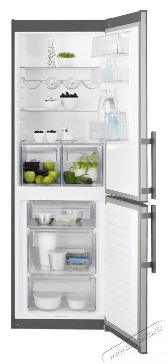 Electrolux EN3601MOX hűtőszekrény Konyhai termékek - Hűtő, fagyasztó (szabadonálló) - Alulfagyasztós kombinált hűtő - 288358