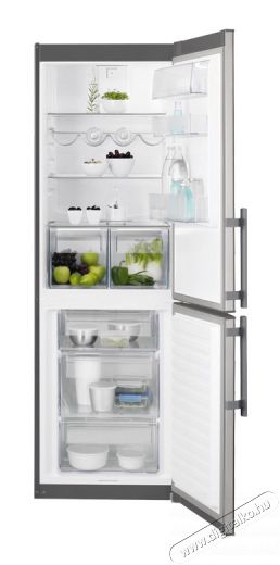 Electrolux EN3613MOX hűtőszekrény Konyhai termékek - Hűtő, fagyasztó (szabadonálló) - Alulfagyasztós kombinált hűtő - 307598