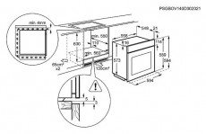 Electrolux EOG2102BOX gázsütő Konyhai termékek - Sütő-főzőlap, tűzhely (beépíthető) - Sütő (beépíthető) - 295121