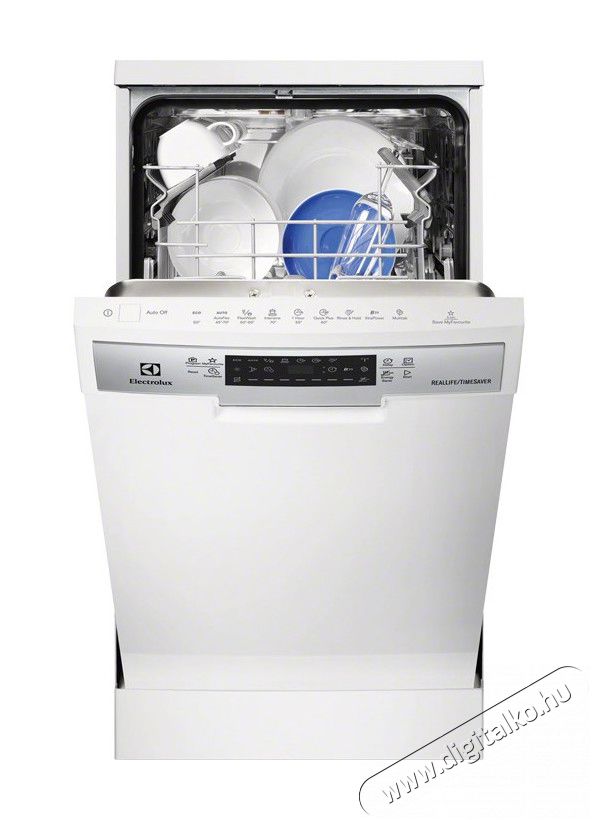 Electrolux ESF4700ROW mosogatógép Konyhai termékek - Mosogatógép - Keskeny (45cm-ig) szabadonálló mosogatógép - 285759