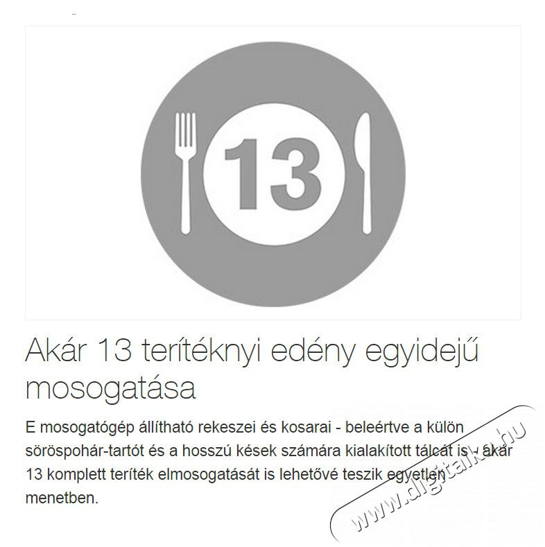 Electrolux ESF5541LOX mosogatógép Konyhai termékek - Mosogatógép - Normál (60cm) szabadonálló mosogatógép - 288343