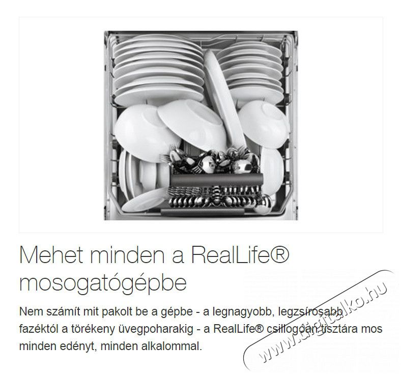 Electrolux ESF7520ROX mosogatógép Konyhai termékek - Mosogatógép - Normál (60cm) szabadonálló mosogatógép - 288345