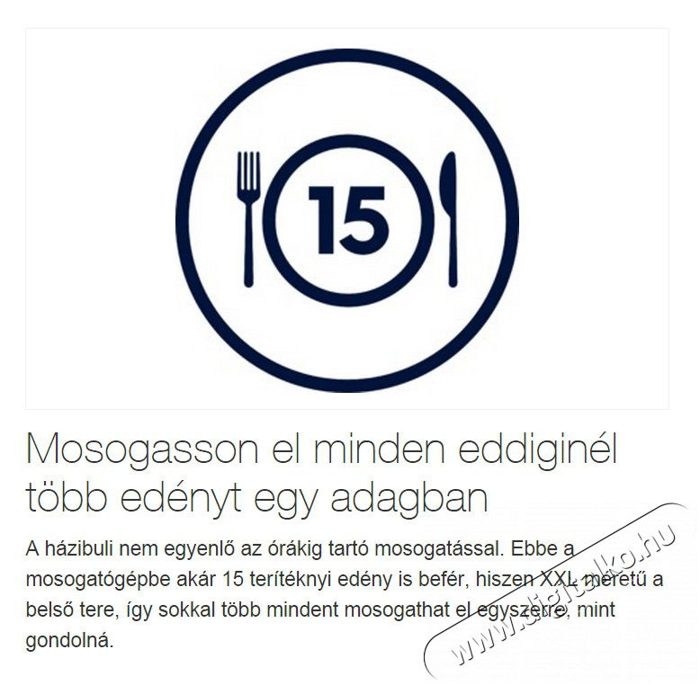 Electrolux ESF8720ROX mosogatógép Konyhai termékek - Mosogatógép - Normál (60cm) szabadonálló mosogatógép - 288348