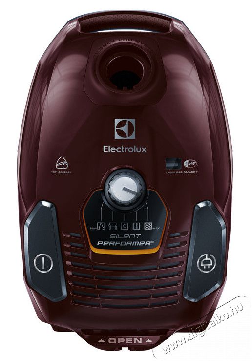 Electrolux ESP75BD porzsákos porszívó - bordó Háztartás / Otthon / Kültér - Porszívó / takarítógép - Porzsákos porszívó - 326560