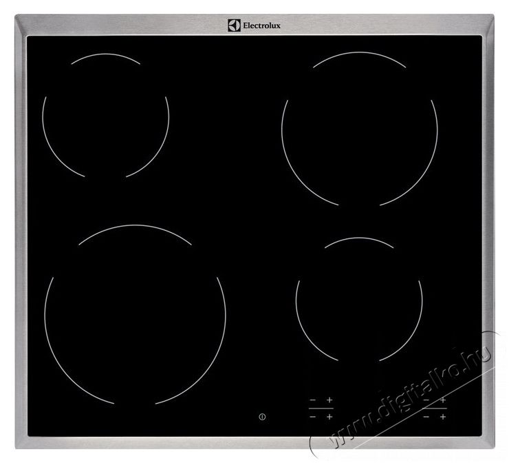 Electrolux EHF6240XXK elektromos főzőlap Konyhai termékek - Sütő-főzőlap, tűzhely (beépíthető) - Elektromos főzőlap (beépíthető) - 285549