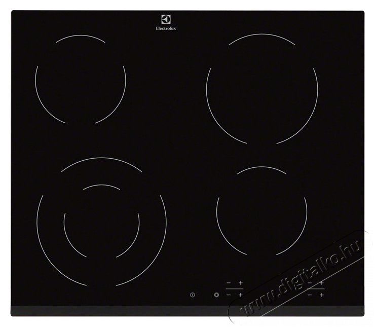 Electrolux EHF6241FOK elektromos főzőlap Konyhai termékek - Sütő-főzőlap, tűzhely (beépíthető) - Elektromos főzőlap (beépíthető) - 285548