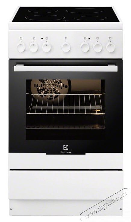 Electrolux EKC51350OW elektromos tűzhely Konyhai termékek - Sütő-főzőlap, tűzhely (szabadonálló) - Elektromos tűzhely (szabadonálló) - 285773