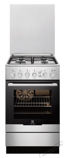 Electrolux EKG51351OX gáztűzhely Konyhai termékek - Sütő-főzőlap, tűzhely (szabadonálló) - Gáztűzhely (szabadonálló) - 285766