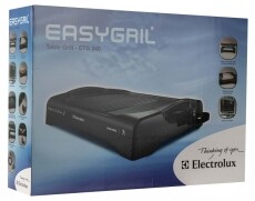 Electrolux ETG340 asztali grill sütő Konyhai termékek - Konyhai kisgép (sütés / főzés / hűtés / ételkészítés) - Kontakt grill sütő / sütőlap - 284047