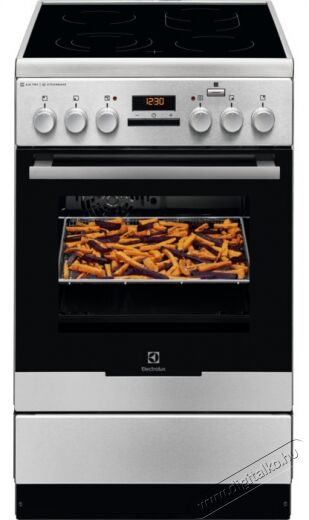 Electrolux EKK52970OX Kombin&aacute;lt tűzhely, gőzfunkci&oacute;val Konyhai term&eacute;kek - S&uuml;tő-főzőlap, tűzhely (szabadon&aacute;ll&oacute;) - Kombin&aacute;lt tűzhely (szabadon&aacute;ll&oacute;) - 362677