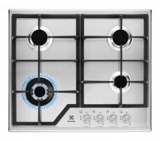 Electrolux KGS6436SX gázfőzőlap Konyhai termékek - Sütő-főzőlap, tűzhely (beépíthető) - Gázfőzőlap (beépíthető) - 340643