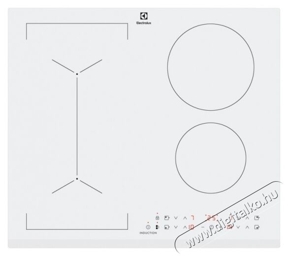 Electrolux LIV63431BW indukciós főzőlap Konyhai termékek - Sütő-főzőlap, tűzhely (beépíthető) - Indukciós főzőlap (beépíthető) - 353861
