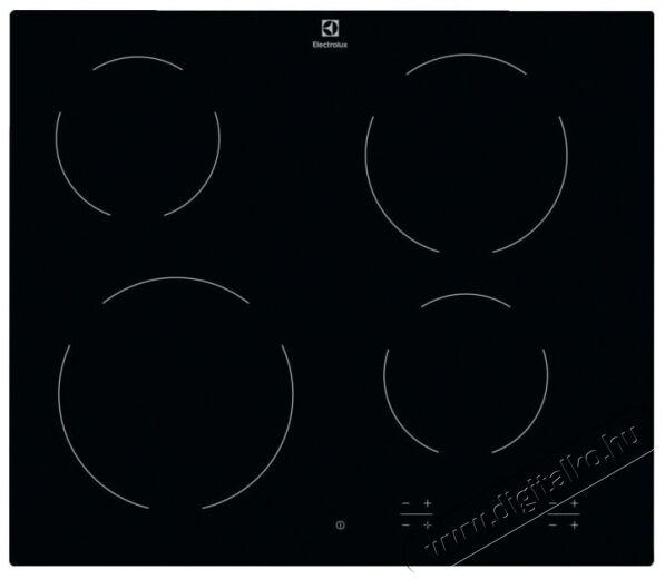 Electrolux EHF6240IOK beépíthető kerámia főzőlap Konyhai termékek - Sütő-főzőlap, tűzhely (beépíthető) - Elektromos főzőlap (beépíthető) - 360668