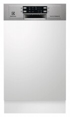 Electrolux ESI4501LOX beépíthető mosogatógép Konyhai termékek - Mosogatógép - Keskeny (45cm-ig) beépíthető mosogatógép - 335469